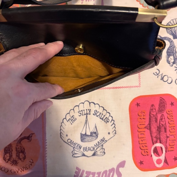 Patricia Nash Black Crossbody Bag with Plaid Design - Picture 8 of 9